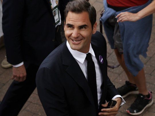 Sonríe. Roger Federer volvió a Wimbledon, el patio de su casa. Y volvió a ser feliz.