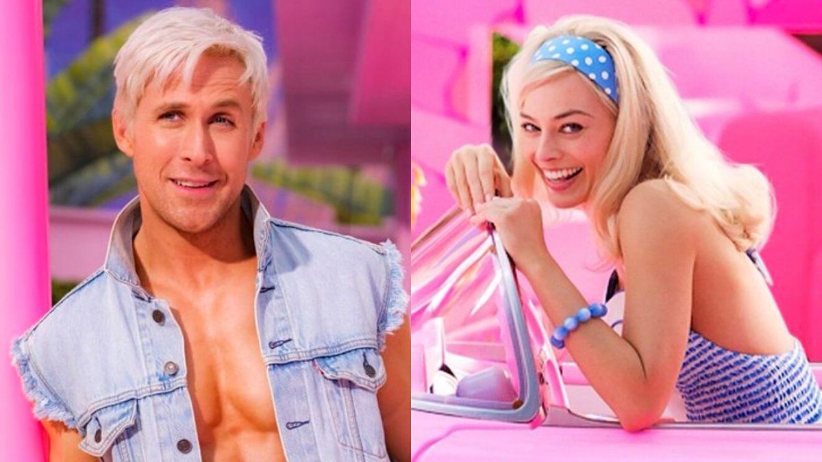 Nuevas imágenes de Margot Robbie y Ryan Gosling desde el set de Barbie