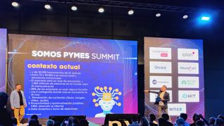 El encuentro de Somos Pymes reunió a más de 1.000 personas en La Rural. El encuentro de Somos Pymes reunió a más de 1.000 personas en La Rural.