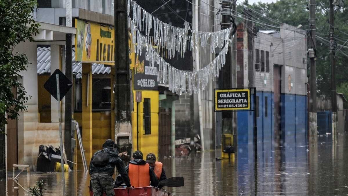 Exporters and industrialists are concerned about the local impact of the terrible floods in Brazil