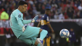 Esteban Andrada entró en la historia de Boca.