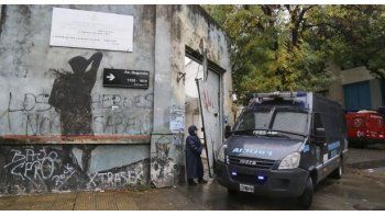 La Policía cercó el sitio hasta que la situación estuvo bajo control.