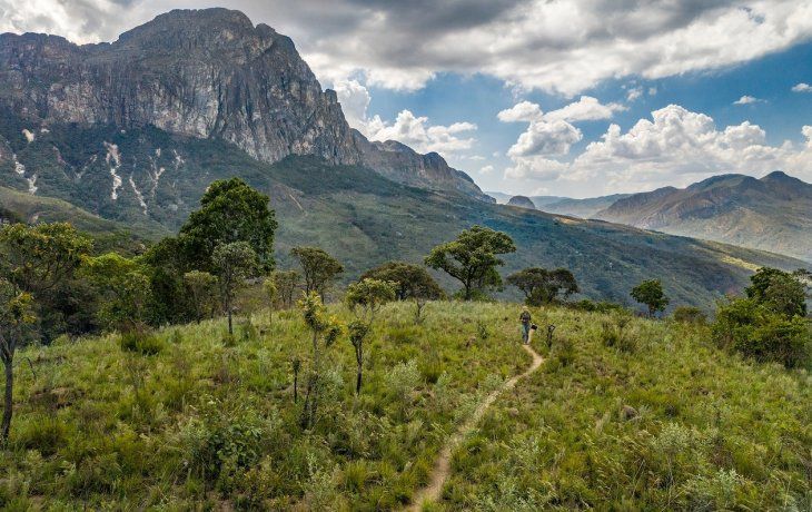 Parque Nacional Chimanimani en Mozambique.