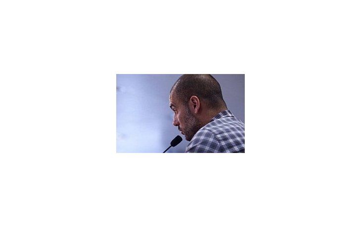 Guardiola, en conferencia de prensa.