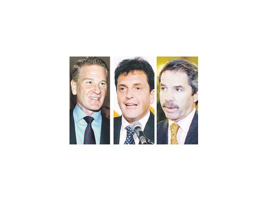 Francisco de Narváez, Sergio Massa, Felipe Solá