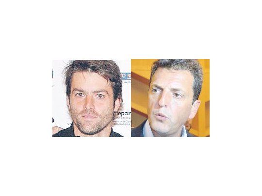 Agustín Calleri y Sergio Massa