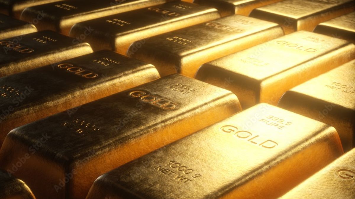 The price of gold rises 2.93% amid uncertainty due to financial chaos
