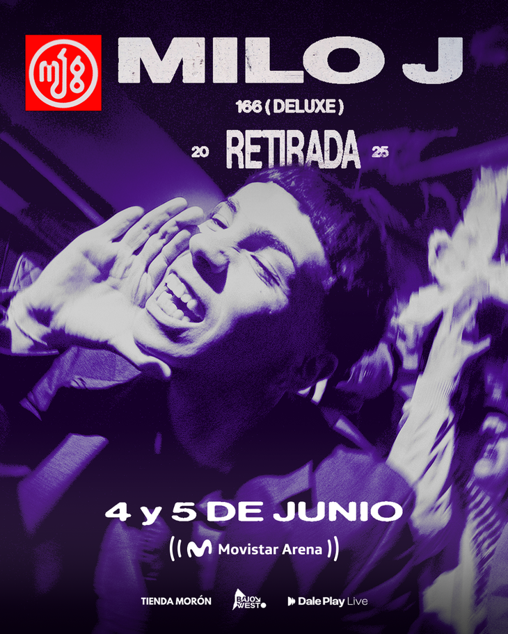 Milo J returns to Movistar Arena: When and where to get the tickets