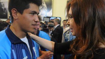 &nbsp;Cristina Fernández de Kirchner le dedicó un posteo en twitter a Braian Toledo.