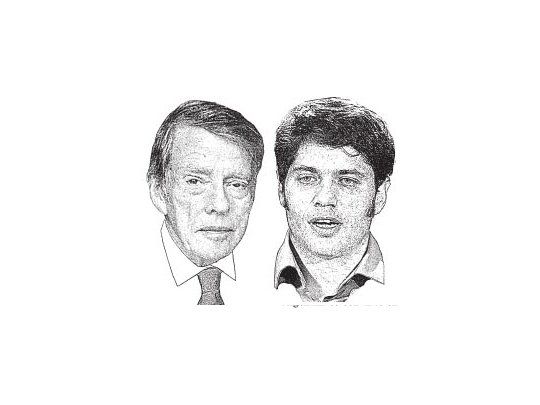 Thomas Griesa y Axel Kicillof