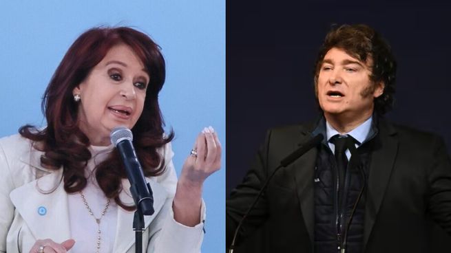 Cristina Kirchner advirtió que Javier Milei tuvo que duplicar los montos de la AUH.