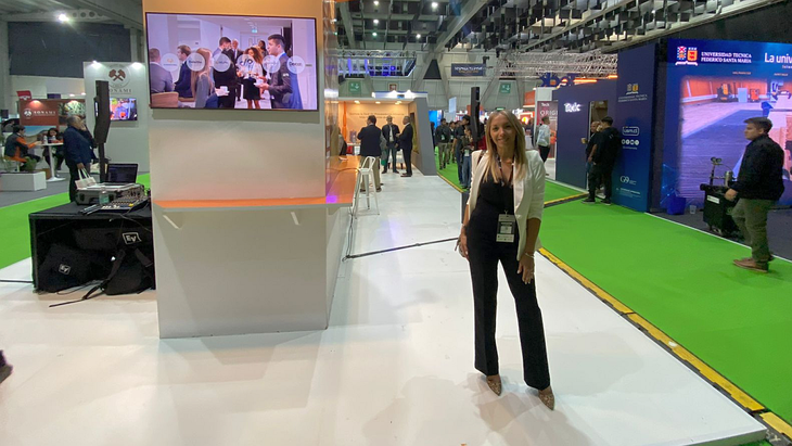 Leonela fuentes, socia gerente de HASU, también estará presente en Argentina Mining Cuyo. Leonela fuentes, socia gerente de HASU, también estará presente en Argentina Mining Cuyo.