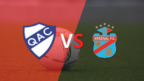 quilmes y arsenal  empatan 0-0 y se van al entretiempo