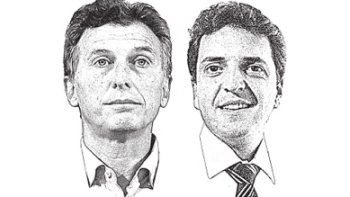 Mauricio Macri y Sergio Massa