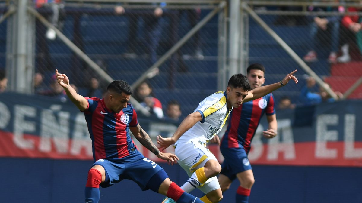 San Lorenzo put a brake on his walk against Central de Tevez