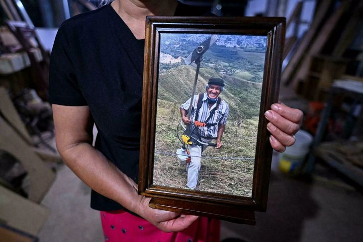 El exguerrillero de las FARC Manuel Alonso Romel, asesinado en diciembre de 2020.