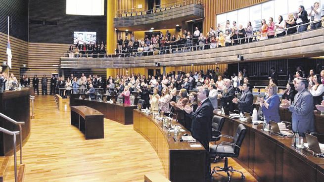 Aval. La semana pasada, la Legislatura de la provincia aprobó la ley de Presupuesto, que hace especial hincapié en el crecimiento productivo misionero de la mano de una fuerte apuesta del Estado.