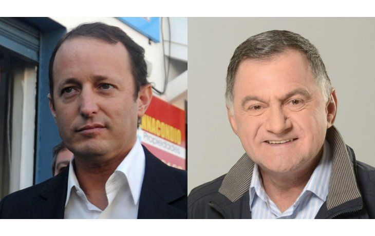 Los intendentes de Lomas de Zamora y Florencio Varela: Martín Insaurralde y Julio Pereyra