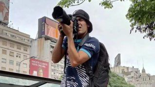 Pablo Grillo fue internado tras sufrir el impacto de una granada lacrimógena en la cabeza. 