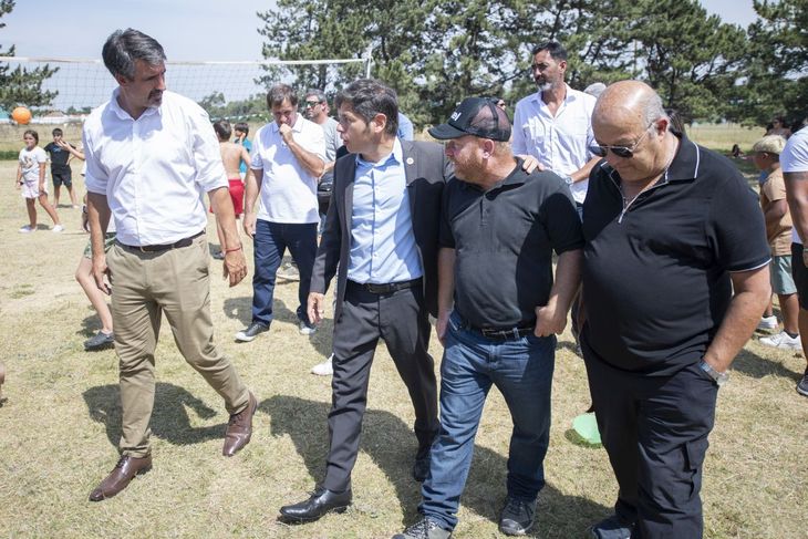 Axel Kicillof, en General Pueyrredón. Axel Kicillof, en General Pueyrredón.