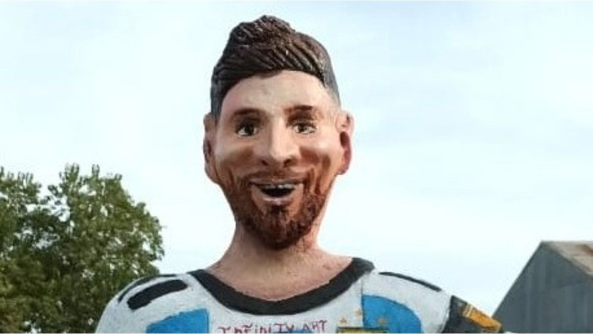The particular statues with which they honored the world champions in Entre Ríos