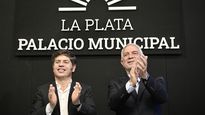 Axel Kicillof y Julio Alak encabezaron un acto en La Plata.