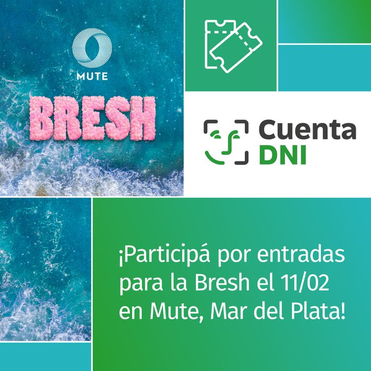 Cuenta DNI sorteó en enero entradas para ver Babasónicos. Cuenta DNI sorteó en enero entradas para ver Babasónicos.