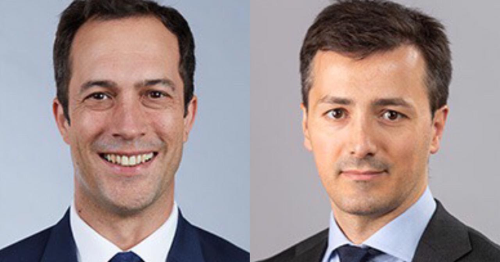 Kevin Thozet, miembro del Comité de Inversión en Carmignac y Raphaël Gallardo, economista jefe en Carmignac.