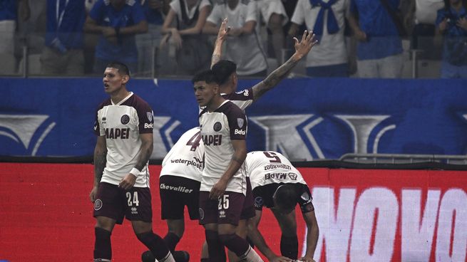 Ilusión. Lanús empató en Brasil y se ilusiona con la final de la Copa Sudamericana.