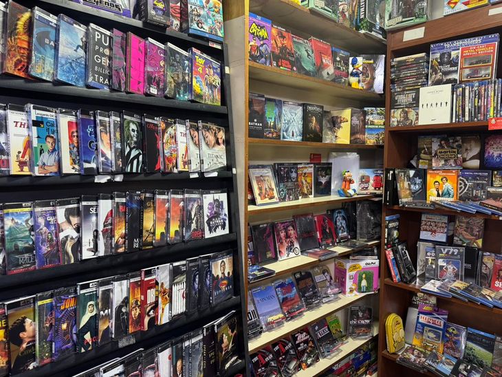 En 2025, la caída de las ventas de DVD, Blu-ray y 4K UHD se redujo un 9%.