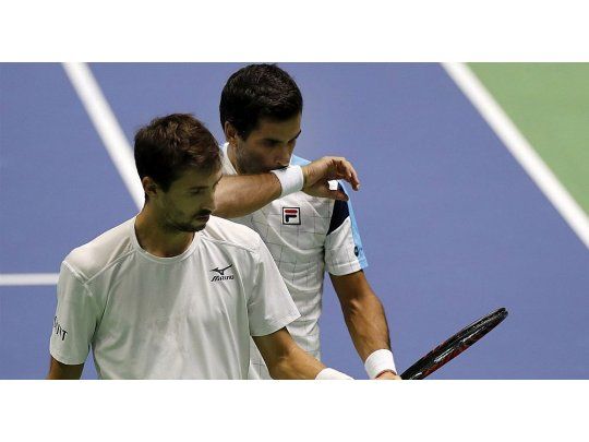 Perdió el dobles y se complica la permanencia en el Grupo Mundial de la Davis