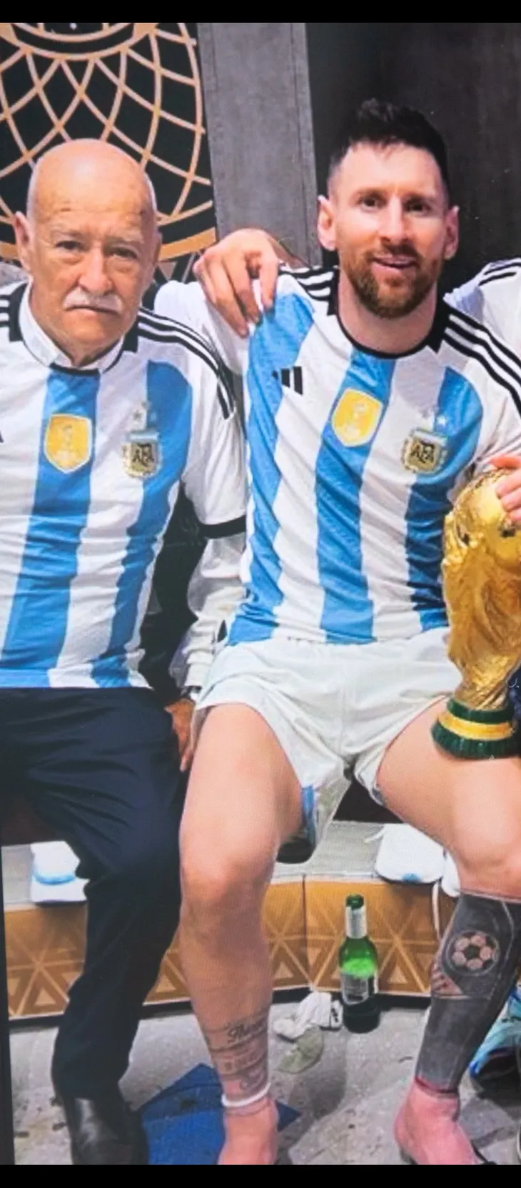 Omar Souto fue quien aseguró a Lionel Messi para que jugara con la Selección argentina. Omar Souto fue quien aseguró a Lionel Messi para que jugara con la Selección argentina.