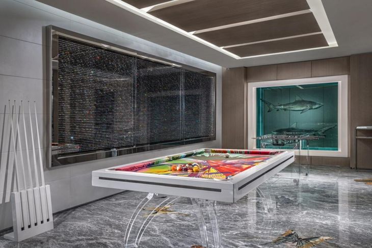 The Empathy Suite was designed by renowned artist Damien Hirst. The Empathy Suite was designed by renowned artist Damien Hirst.