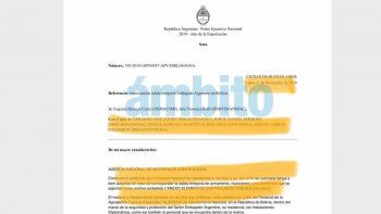 exclusivo: las notas donde gendarmeria quiso ocultar el envio de material belico a bolivia