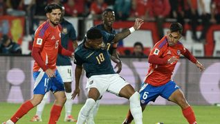 Ecuador logró un punto de oro ante Chile en Santiago.