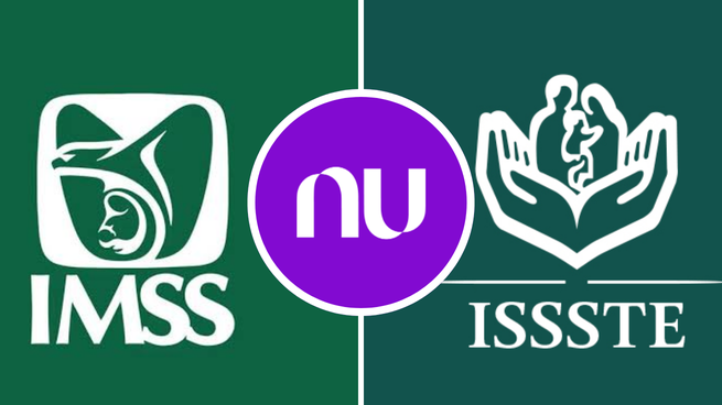 Aviso del Nu México para pensiones IMSS e ISSSTE con Afore.