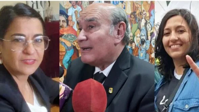 Moisés, Rivarola y Chaher, tres rostros de las división peronista en Jujuy.&nbsp;