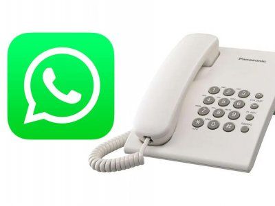Cómo usar WhatsApp desde un teléfono fijo