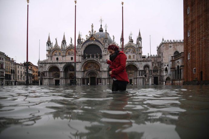 ¿Por qué Venecia está bajo el agua