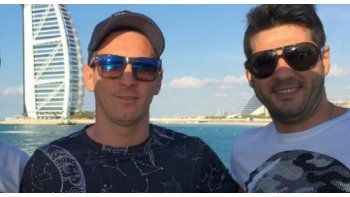 Lionel Messi junto a su hermano Matías, en épocas más tranquilas.