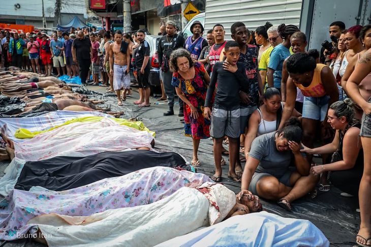 Inicialmente, llegaron unos 20 cuerpos… y luego, ¡uf!, no paró. Llegaron 25, 30, 35, 40, 45… Son vidas, independientemente de lo que hayan hecho”, relató. Inicialmente, llegaron unos 20 cuerpos… y luego, ¡uf!, no paró. Llegaron 25, 30, 35, 40, 45… Son vidas, independientemente de lo que hayan hecho”, relató.