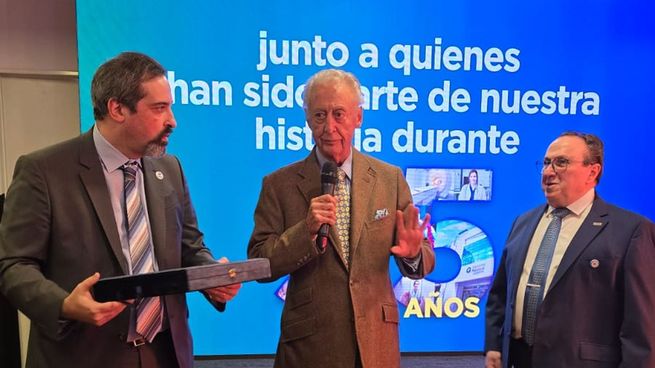 Osvaldo Cordine recibió la distinción en un evento en el que participaron más de 200 personas.&nbsp;