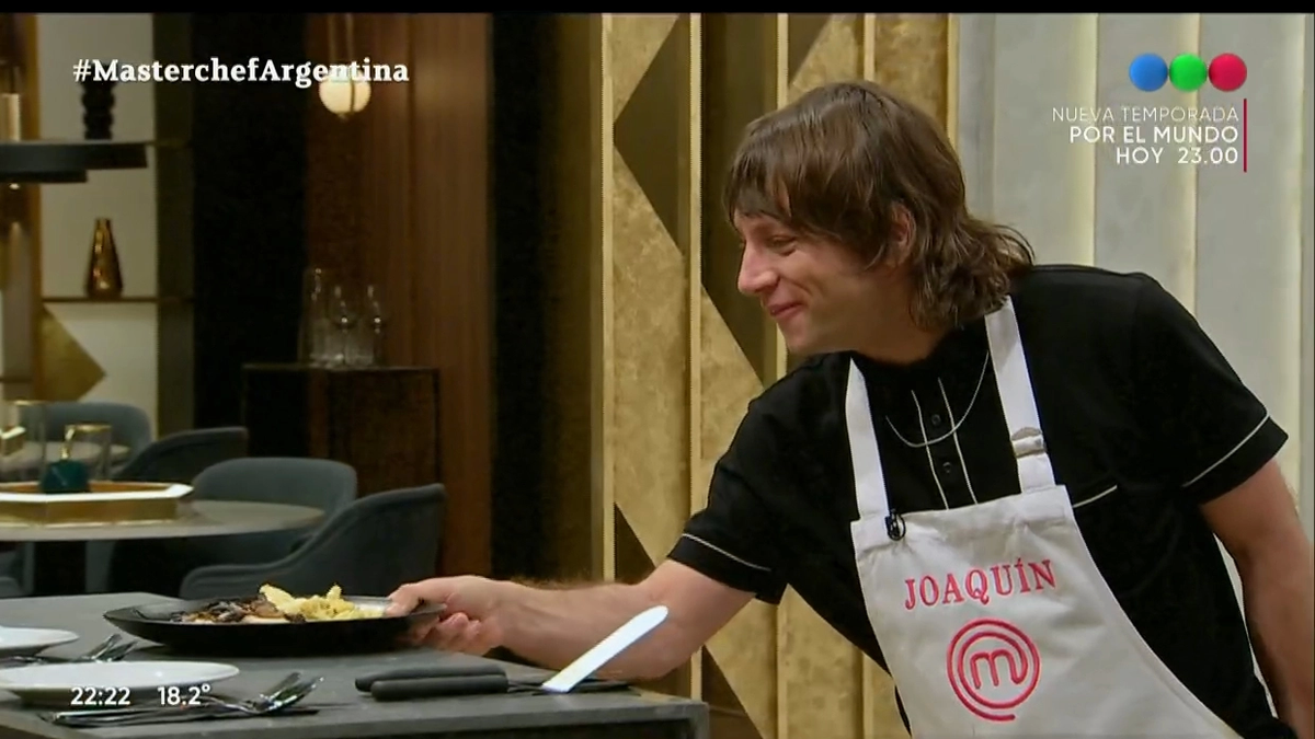 “MasterChef Celebrity 3”: Joaquín Levinton and his witty response to the jury