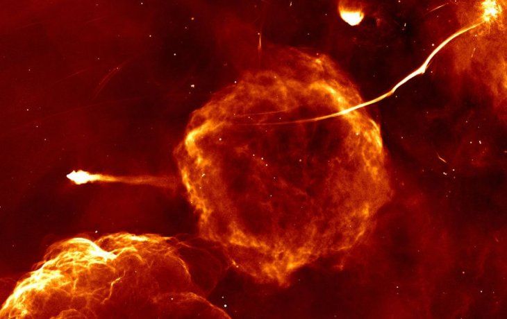 Revelan imágenes inéditas del núcleo de la galaxia. Revelan imágenes inéditas del núcleo de la galaxia.