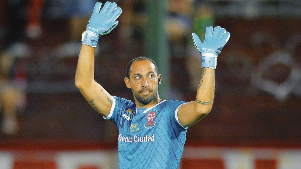 Marcos Díaz, muy cerca de volver a Huracán
