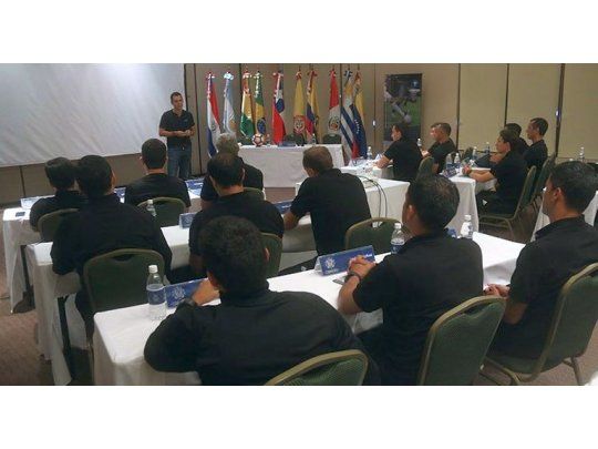 La capacitación de Conmebol se hizo en Argentina.