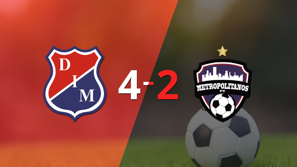 Independiente Medellín se hace fuerte de local y se impone 4-2 ante ...
