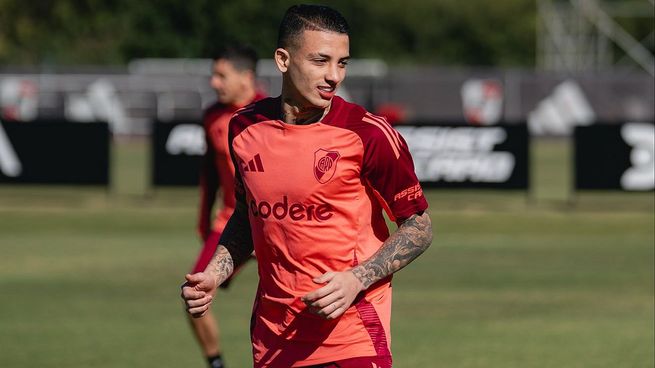 Kevin Castaño, jugador clave para el futuro de River.