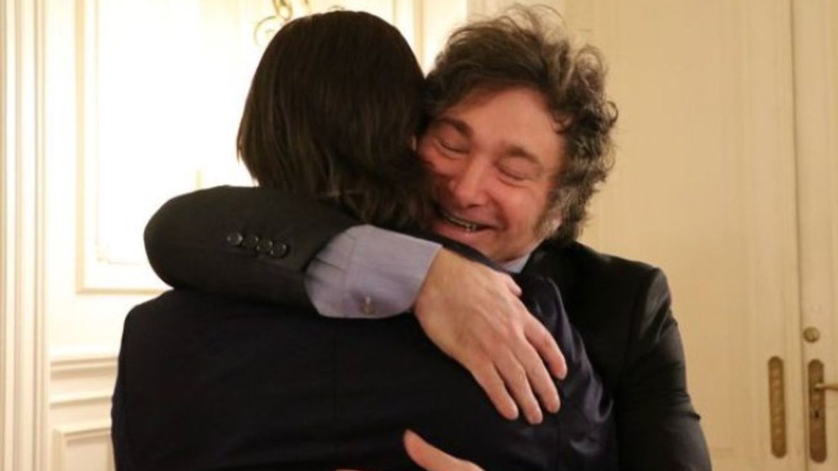 The Argentine government described the relationship between Luis Lacalle Pou and Javier Milei as fantastic