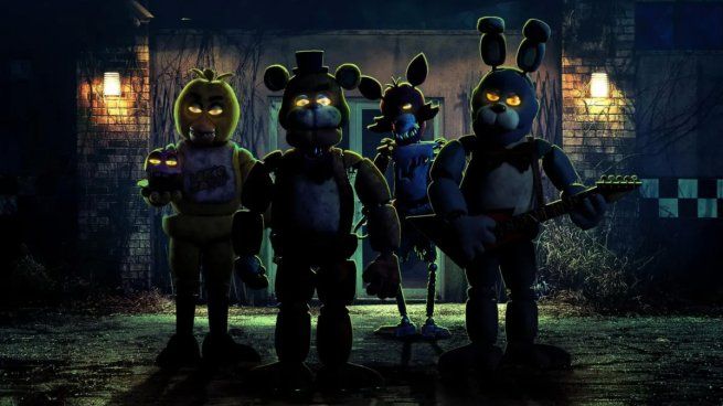 Five Nights at Freddy’s maintained its lead at the US box office.